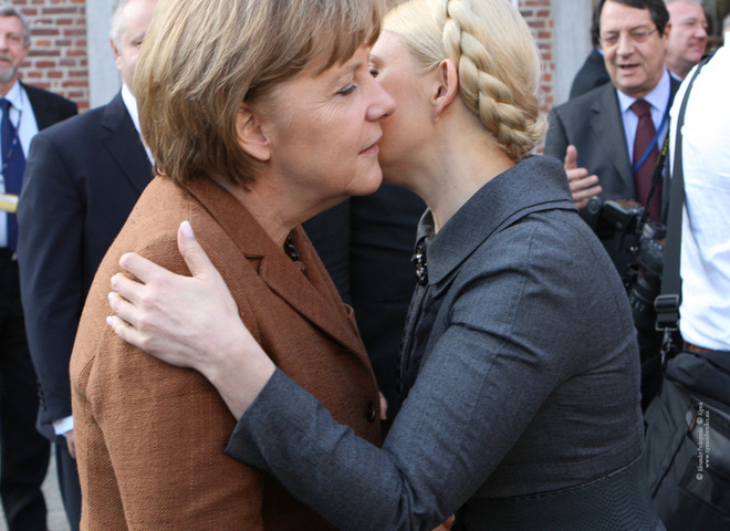 Юлія Тимошенко, Ангела Меркель