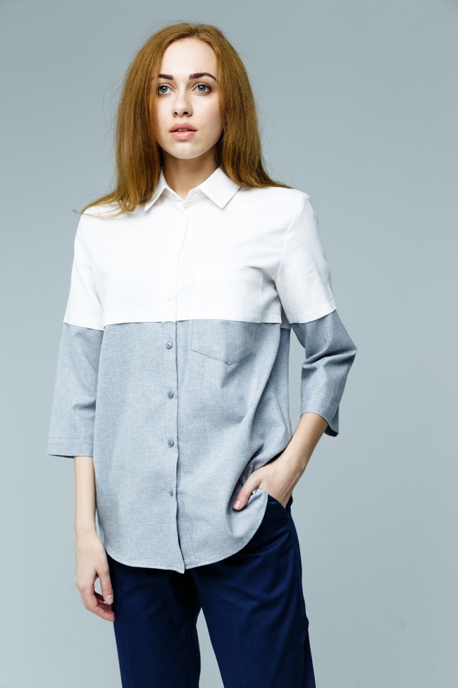 Белая рубашка MASCOT, 925 грн