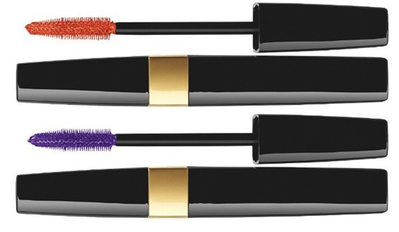 тушь для ресниц цветная