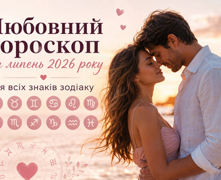 Любовний гороскоп на липень 2026 року для всіх знаків зодіаку