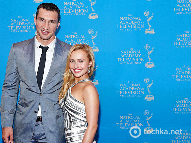 Хайден Панеттьери и Владимир Кличко