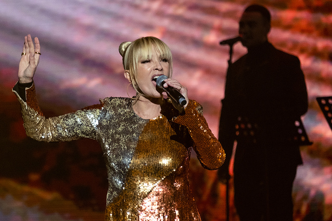 Лайма Вайкуле выступила в Киеве