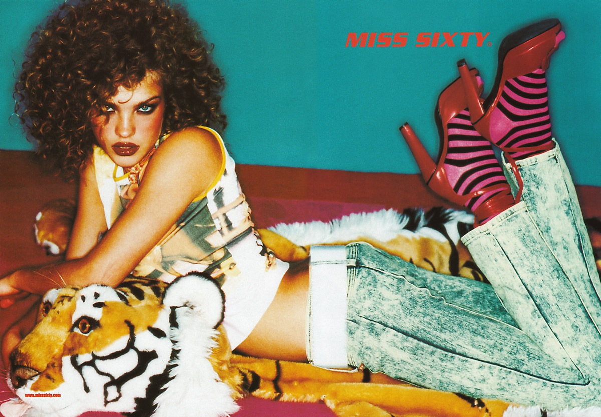 Наталия Водянова фотосессия 2001 год