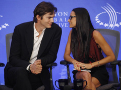 Дэми Мур, Эштон Катчер