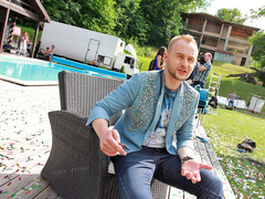 Зйомки кліпу Павла Табакова