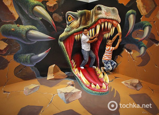 3D картины в Китае