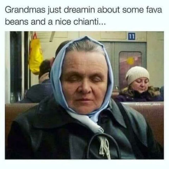 Двойники известных людей: Энтони Хопкинс в роли Ганнибала Лектора