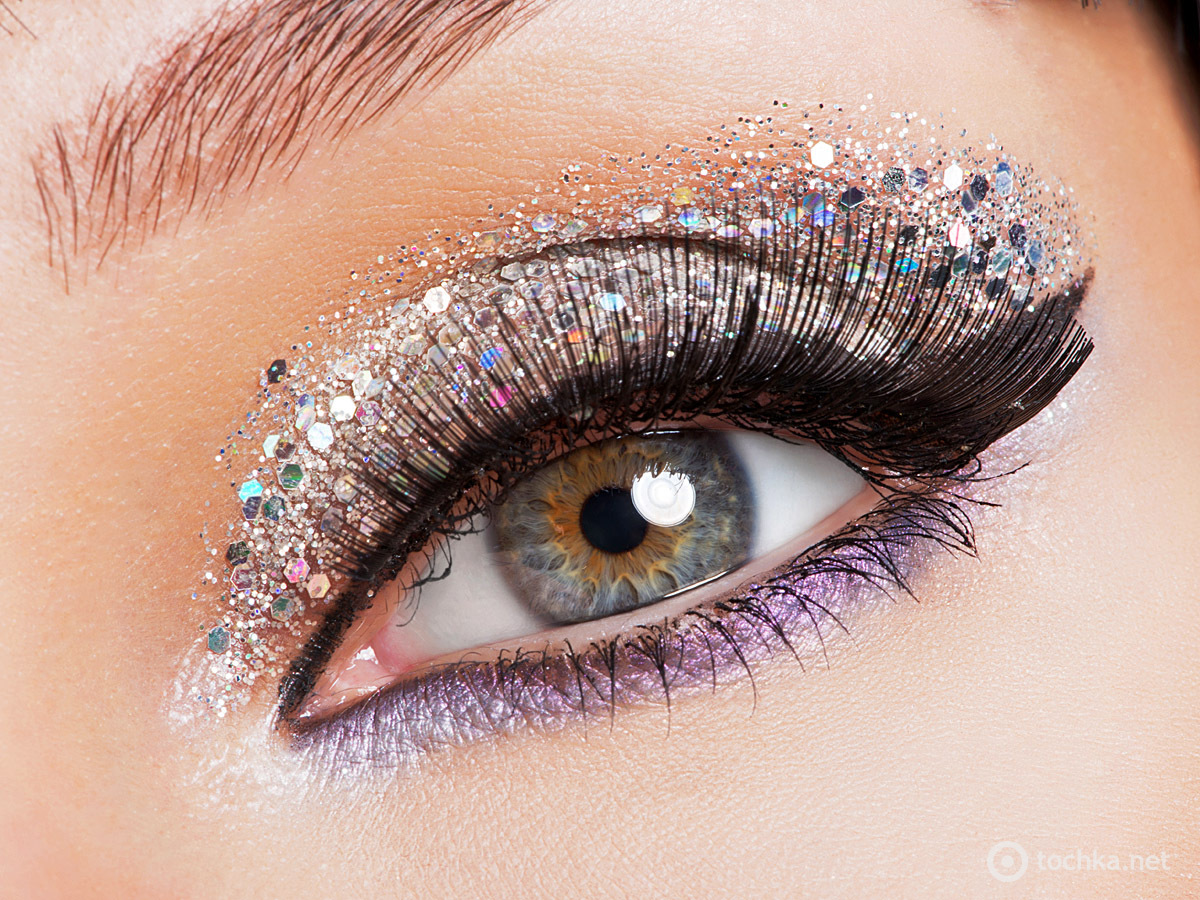 макияж глаз с декорэл