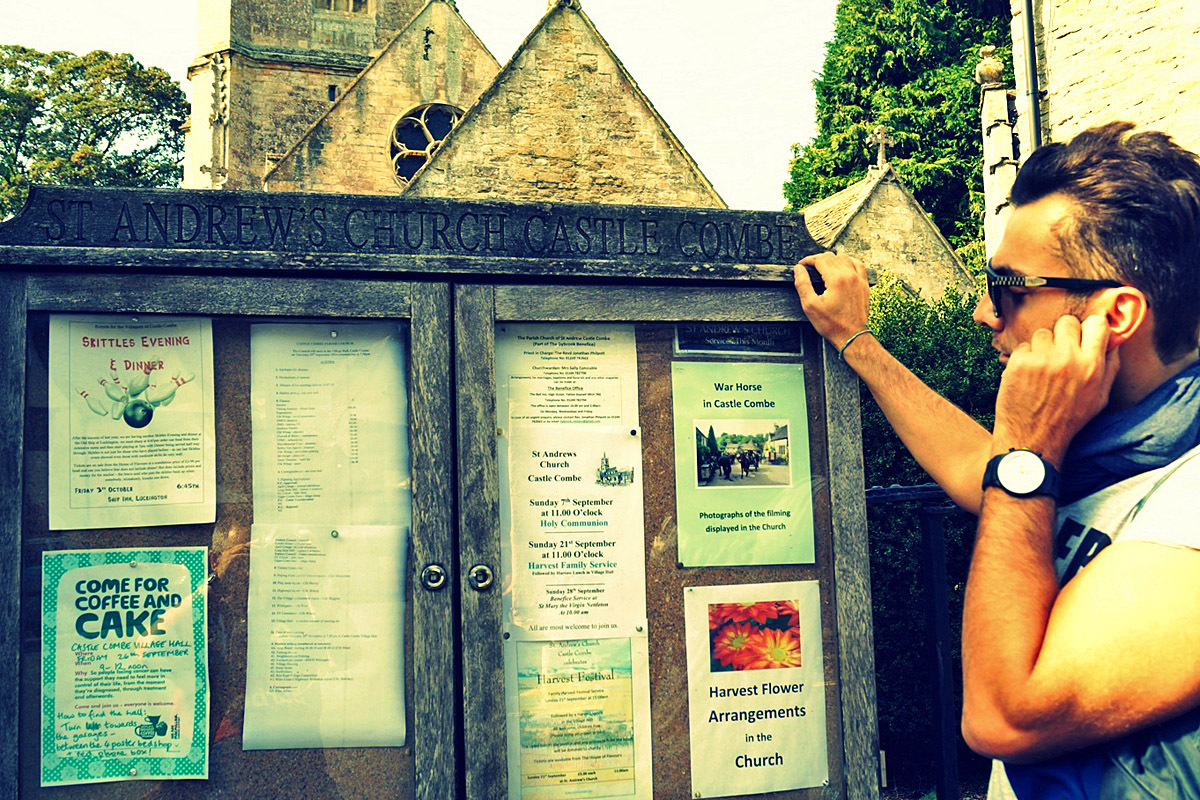 Деревня Castle Combe