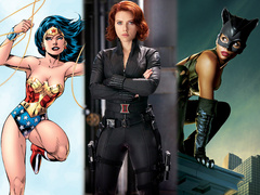 Супергероини из комиксов