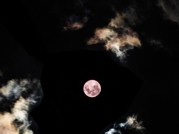 Рожевий місяць: фото, які захоплюють дух