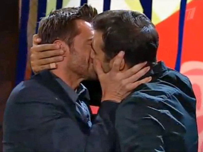 Хью Джекман и Иван Ургант