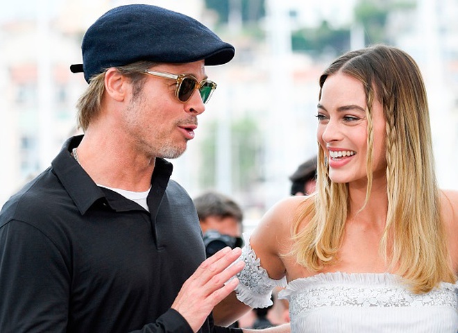 Марго Робби и Брэд Питт