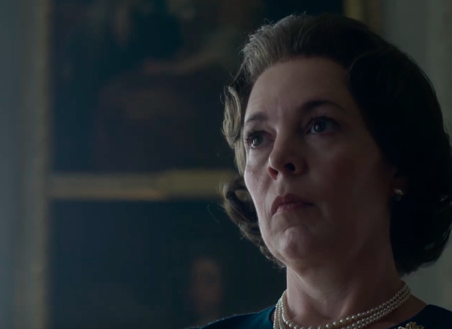 Олівія Колман у ролі королеви Великобританії Єлизавети II в серіалі "Корона"