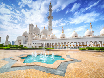 Дивный восток: сказочная мечеть шейха Заида в ОАЭ