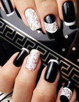 Красивый маникюр на Новый год 2016