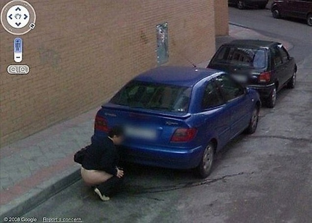 ТОП 20 необычных снимков Google Street View