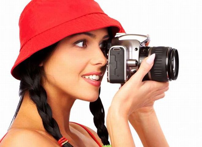 Девушка-фотограф