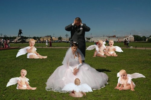 Свадебный мега фотошоп