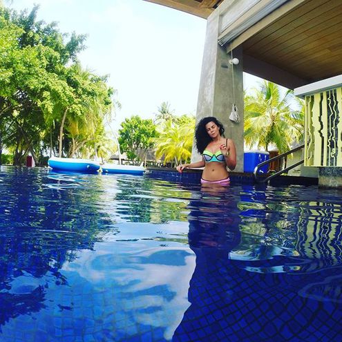 Каменских на Мальдивах