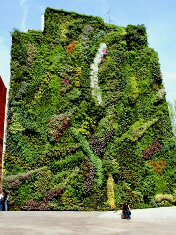 Дивовижні висячі сади. Семіраміда позаздрила б: сад в Caixa Forum, Іспанія