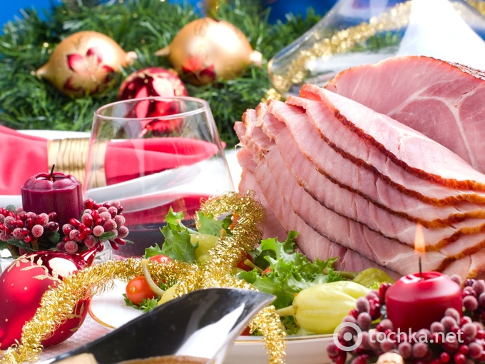 М'ясний стіл на Новий рік 2015, Новорічні страви