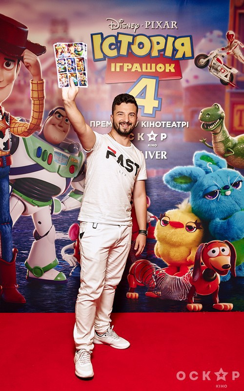В Киеве прошла премьера фильма "История игрушек-4"