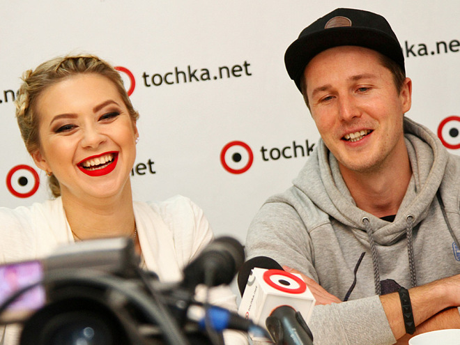 Дима Обризан и Полина Логунова