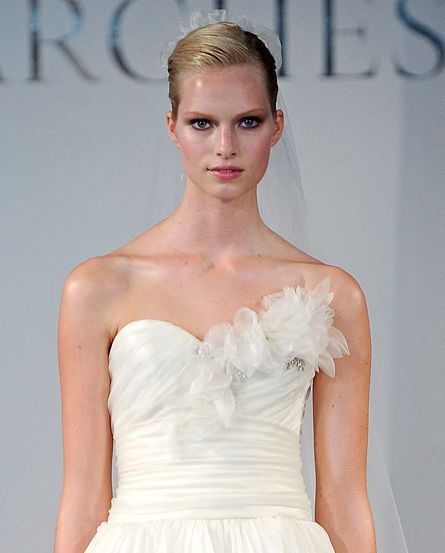 Свадебный макияж - показ Marchesa