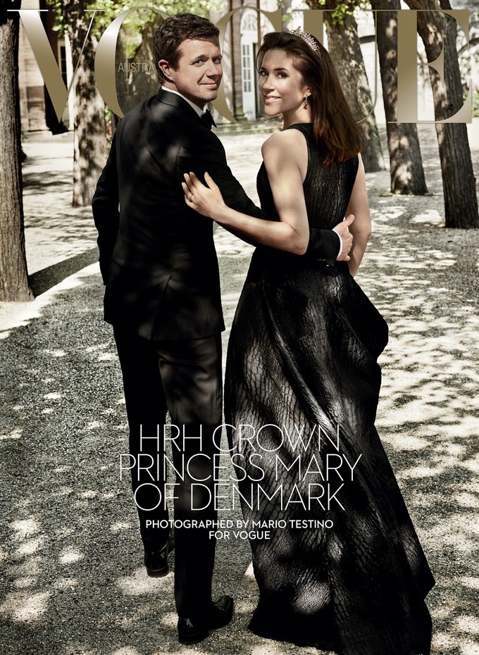 Принц Фредерік і принцеса Мері на обкладинці Vogue Australia