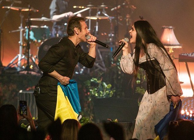 Святослав Вакарчук і Віталіна Мусієнко