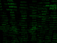 Матричные обои