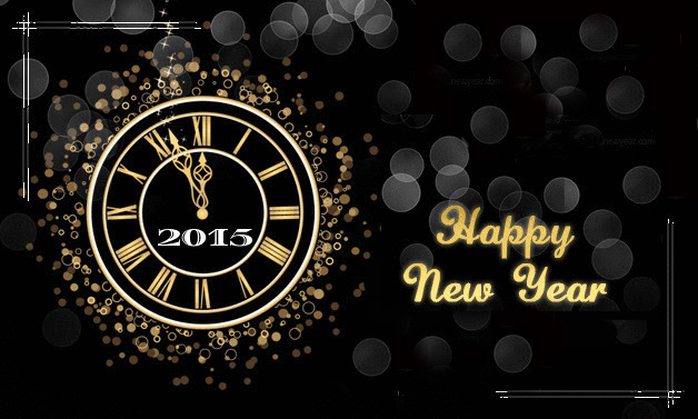 Сказочная открытка на Новый 2015 год