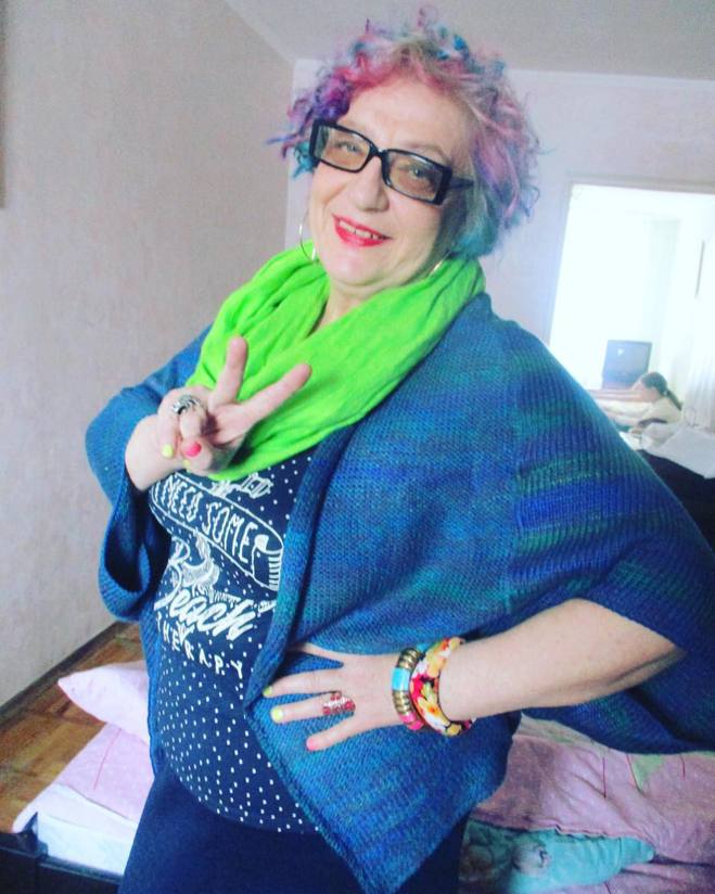 Степанида Цвіт - самая модная бабушка Украины