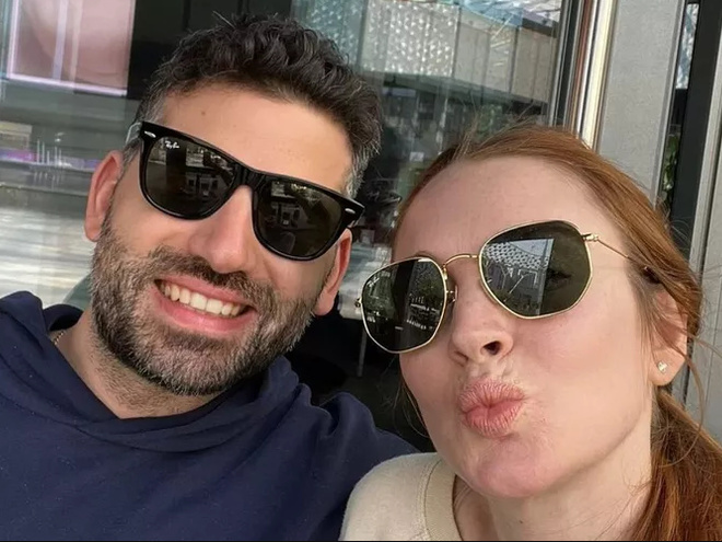 Ліндсі Лохан привітала чоловіка-араба з 36-річчям та показала його фото