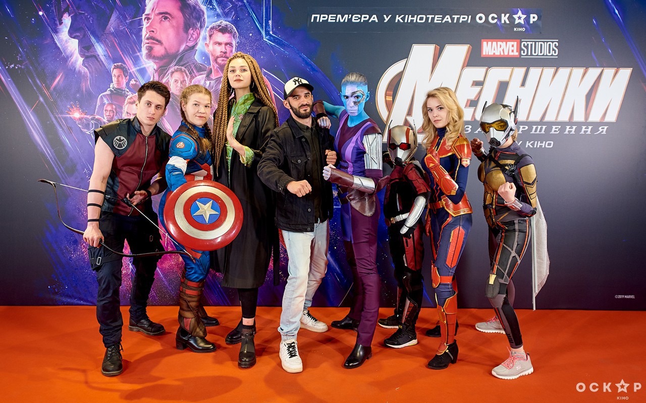 В Киеве состоялась премьера фильма "Мстители: Финал"