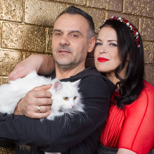 Руслана Писанка з чоловіком