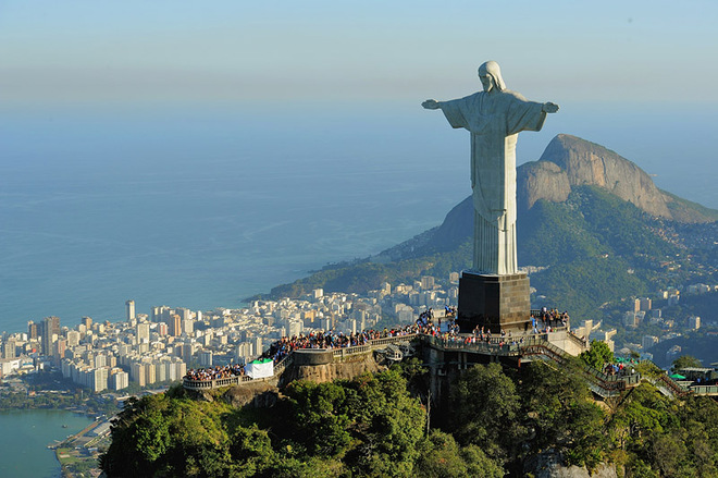 Бразиля фото: Статуя Христа в Рио