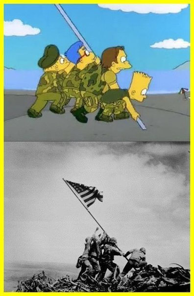 Реальные исторические моменты в "The Simpsons"