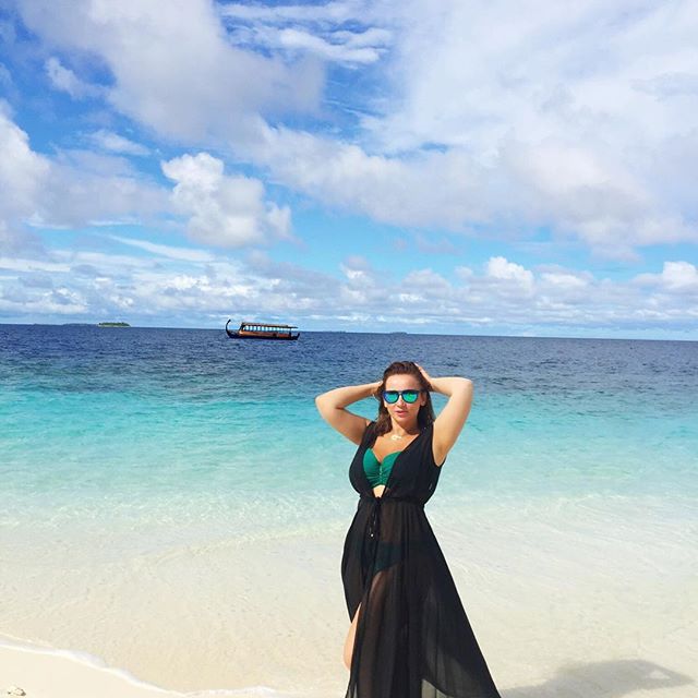 Анфіса Чехова на відпочинку