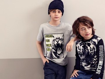 H&M выпустил детскую коллекцию одежды совместно с WWF