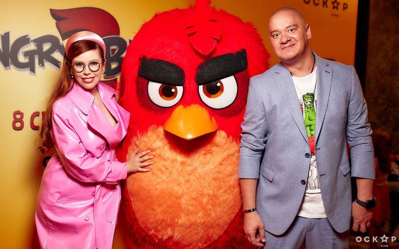 В Киеве состоялась премьера мультфильма "Angry birds в кино 2"