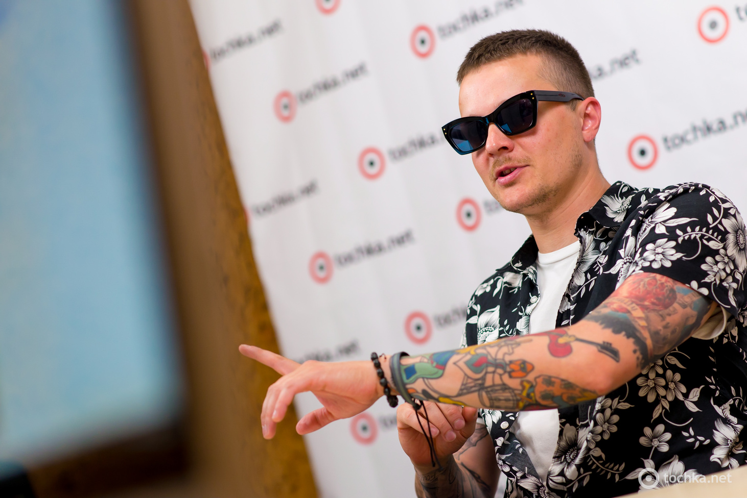 Фронтмен группы O.Torvald Женя Галич