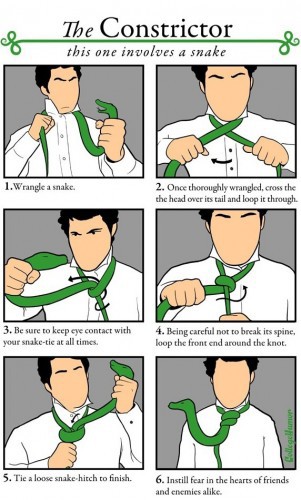 Искусство завязывать галстук