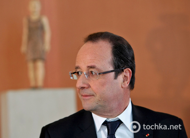 Франсуа Олланд и Жюли Гайе