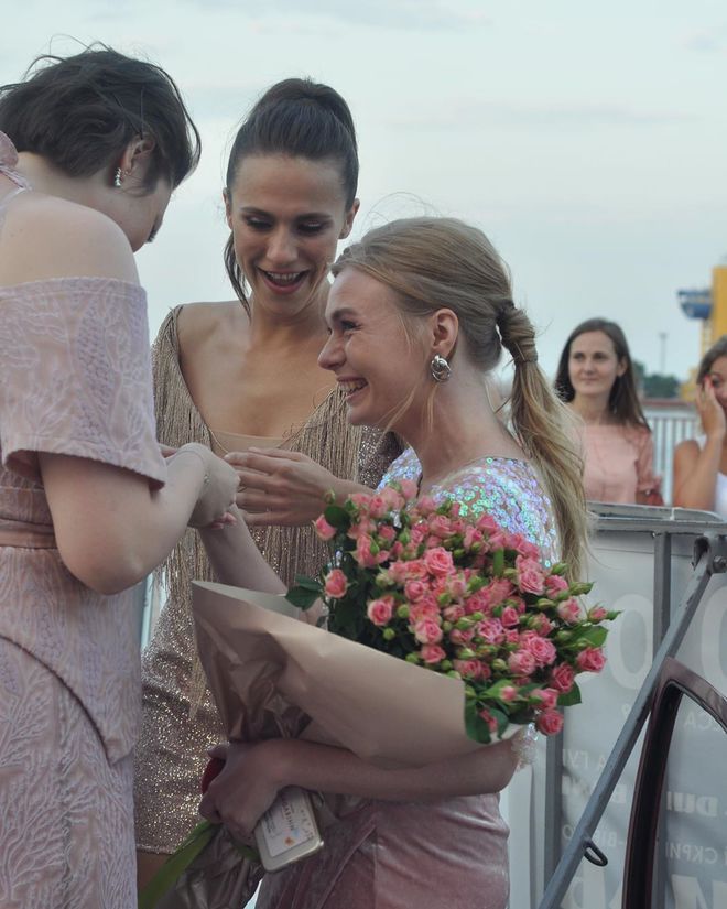 Анастасия Оруджова, Александра Машлятина и Алина Гордиенко