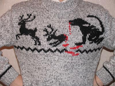Классные свитера с оленями