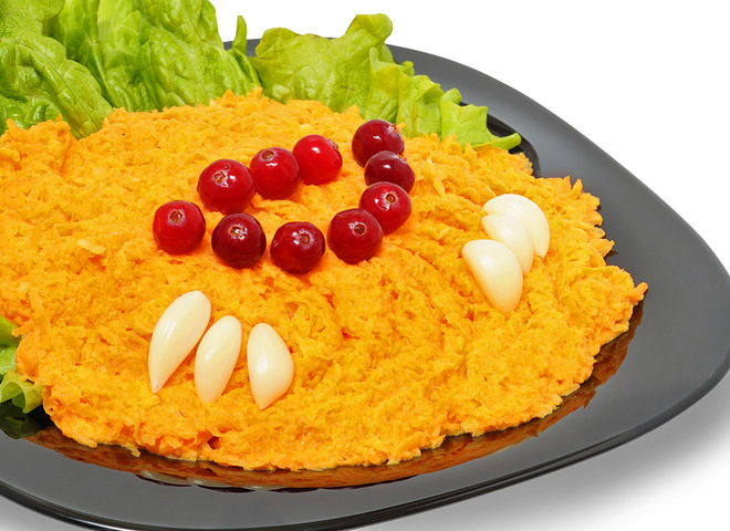 Рецепт морковки с чесноком