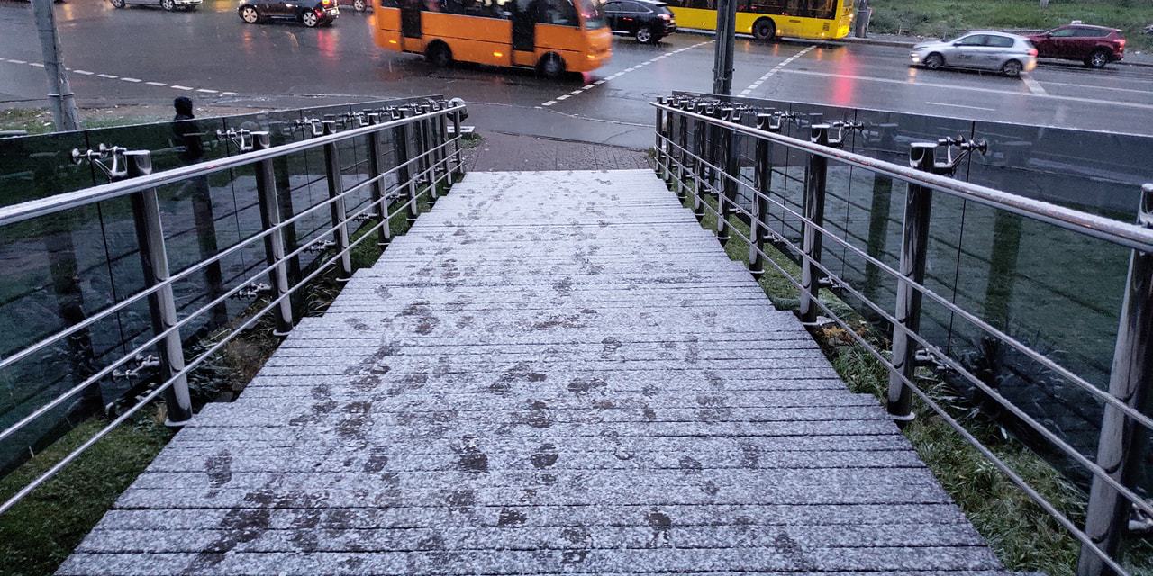 сніг у Києві