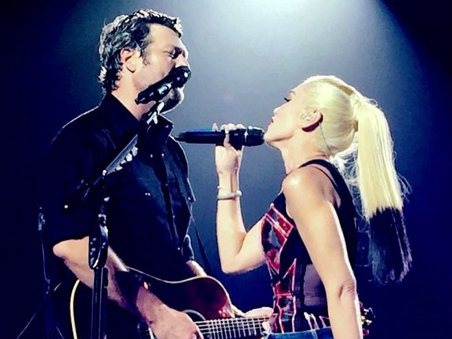 Гвен Стефани и Блейк Шелтон